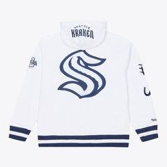 NHL Seattle Kraken Mitchell & Ness Arctic Fleece Hoodie - White