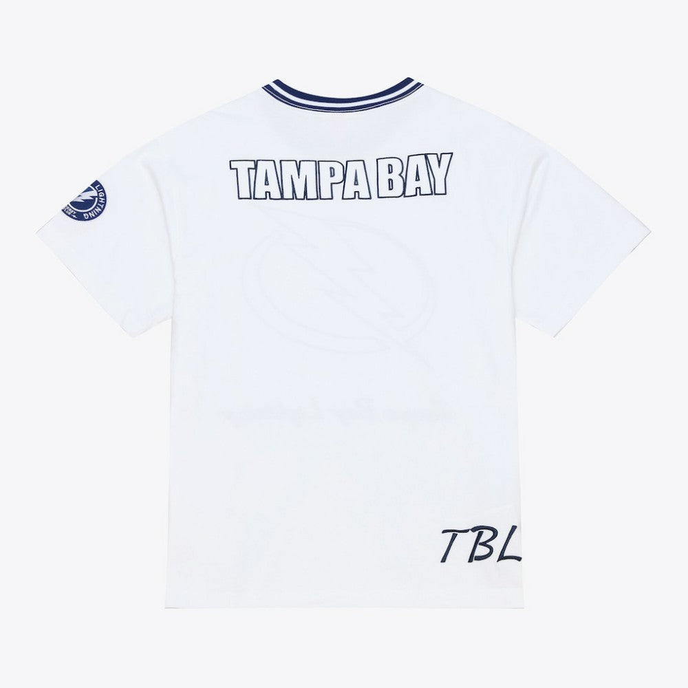 NHL Tampa Bay Lightning Mitchell & Ness Arctic T-Shirt- White