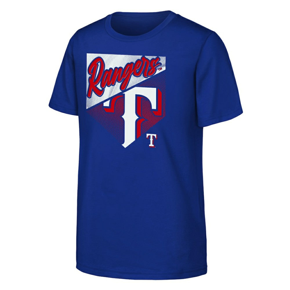 Texas Rangers Outerstuff Youth Prime Plate T-Shirt - Royal T-shirts