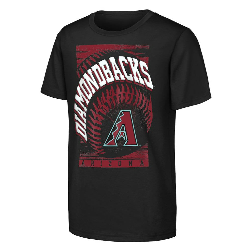 Arizona Diamondbacks Outerstuff Youth Speed Pitch T-Shirt - Black T-shirts