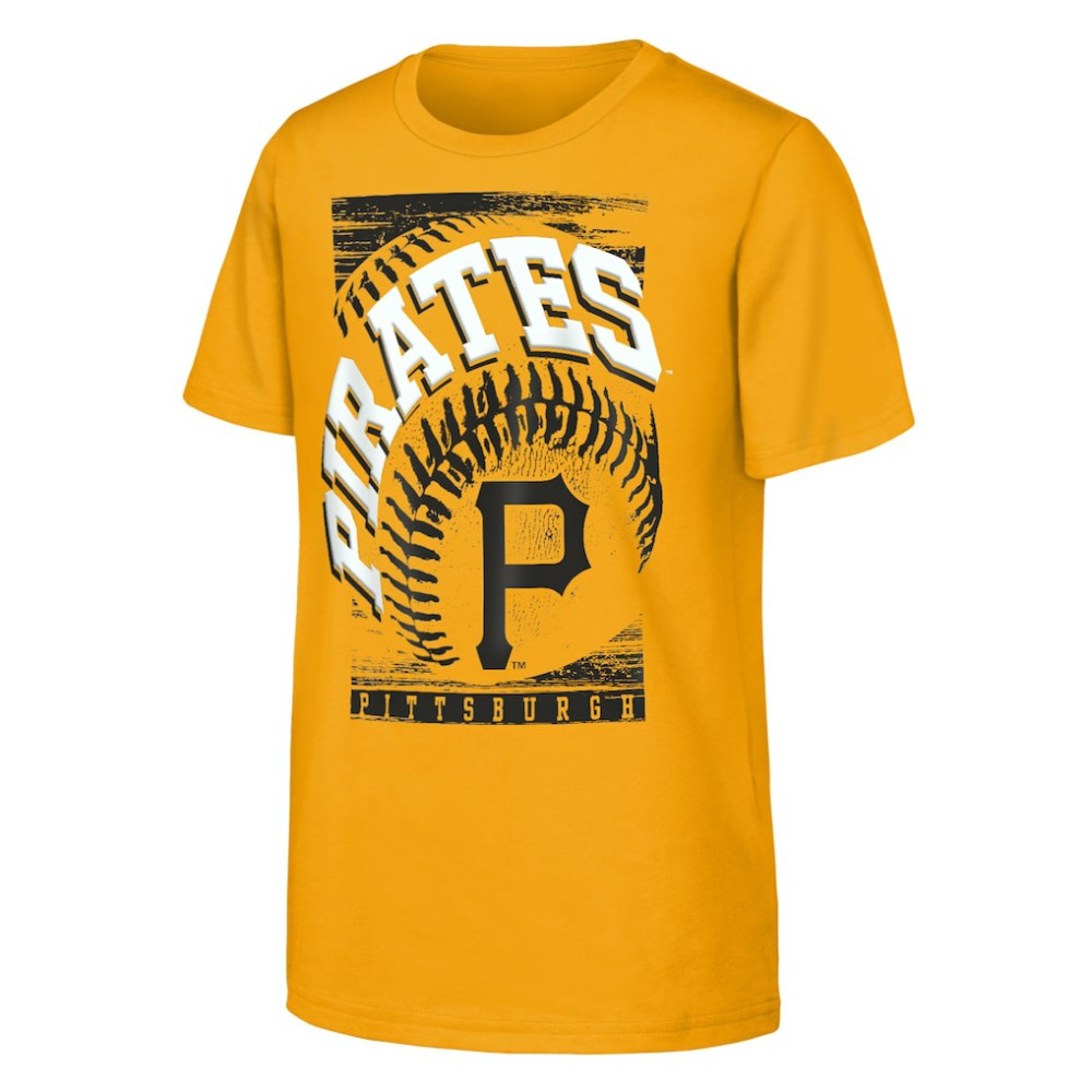 Pittsburgh Pirates Outerstuff Youth Speed Pitch T-Shirt - Gold T-shirts