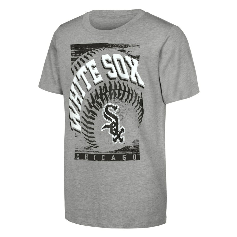 Chicago White Sox Outerstuff Youth Speed Pitch T-Shirt - Heather Gray T-shirts