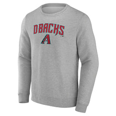 Arizona Diamondbacks Team Lockup Sweatshirt - Gray Sweatshirts