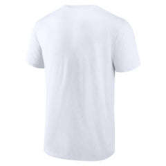 Chicago Cubs Team Lockup T-Shirt - White T-shirts