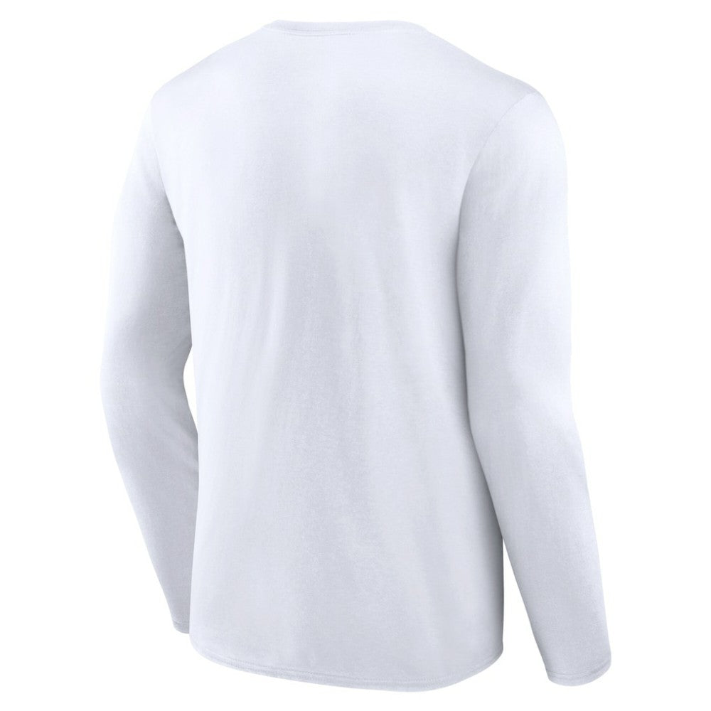 Philadelphia Phillies Team Lockup Long Sleeve T-Shirt - White T-shirts