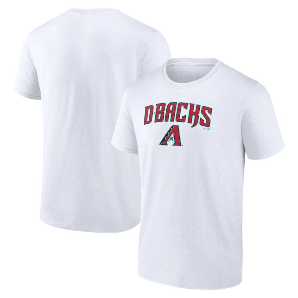 Arizona Diamondbacks Team Lockup T-Shirt - White T-shirts
