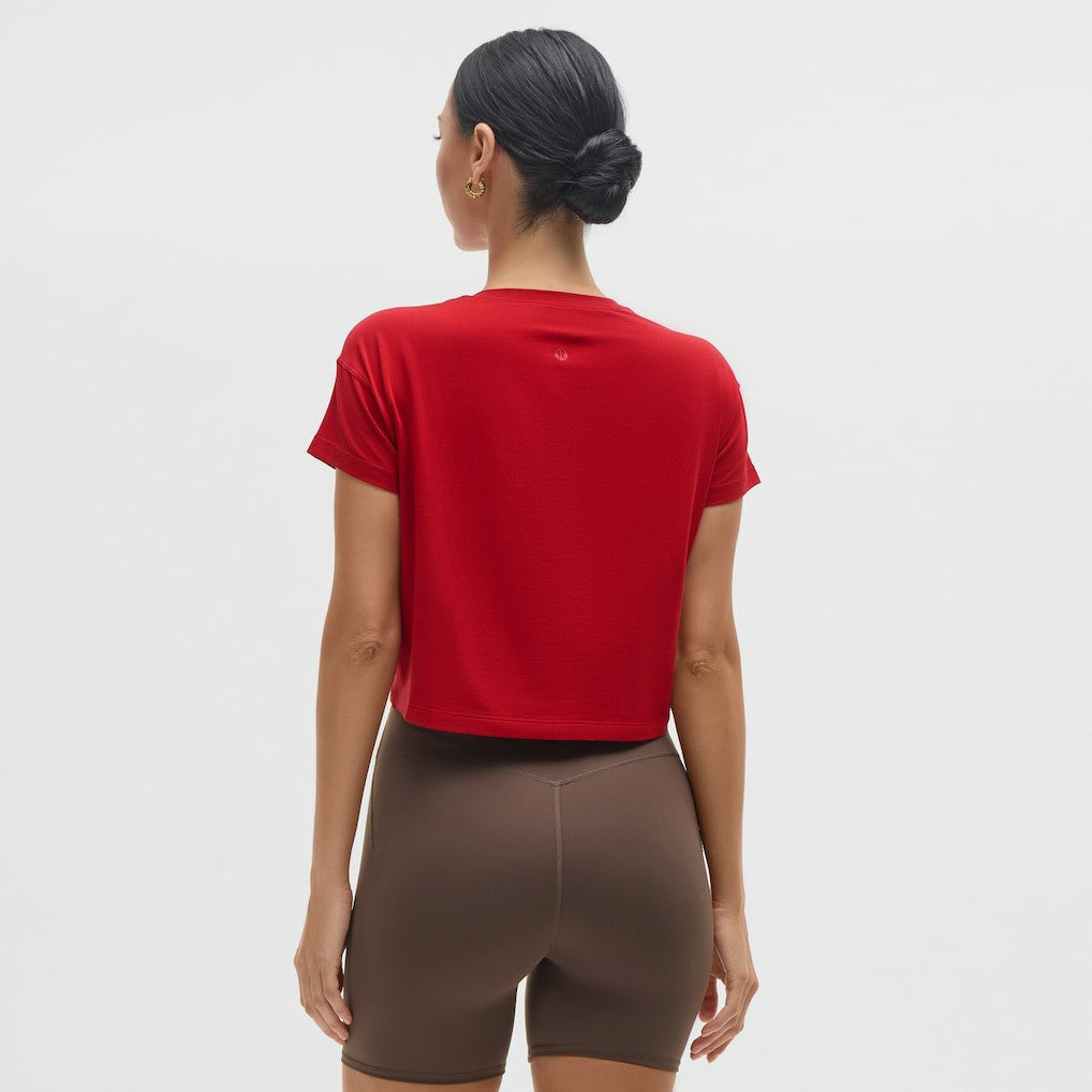 Atlanta Falcons lululemon Women's Cates T-Shirt College Crimson