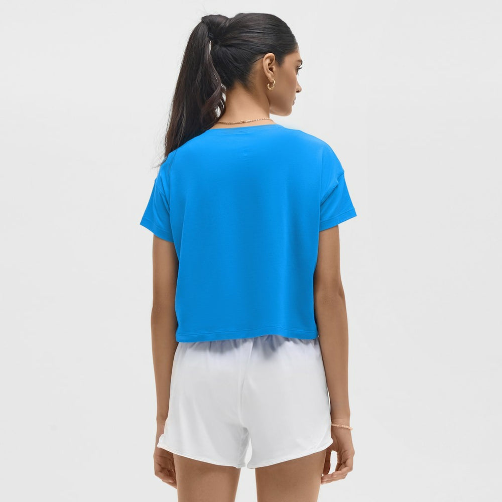 Los Angeles Chargers lululemon Women's Cates T-Shirt Beaming Blue