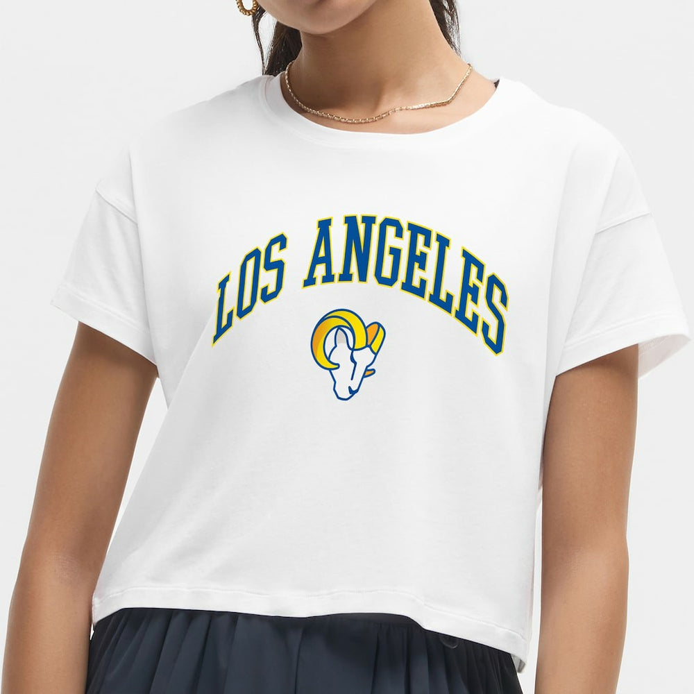Los Angeles Rams lululemon Women's Cates T-Shirt White