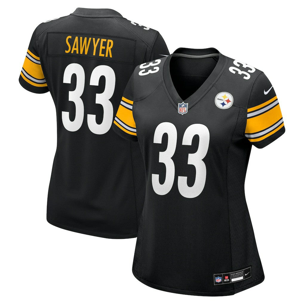 Jack Sawyer Pittsburgh Steelers Women's Team Game Jersey Black