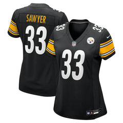 Jack Sawyer Pittsburgh Steelers Women's Team Game Jersey Black
