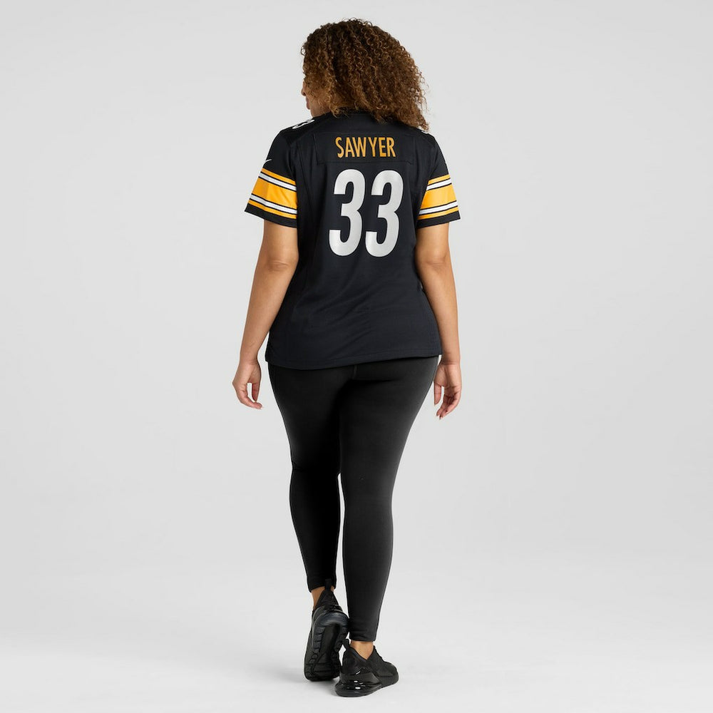 Jack Sawyer Pittsburgh Steelers Women's Team Game Jersey Black