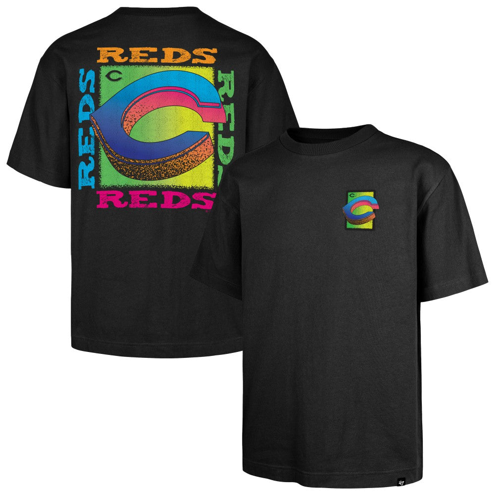 Cincinnati Reds '47 Sundale Foundation T-Shirt - Black T-shirts