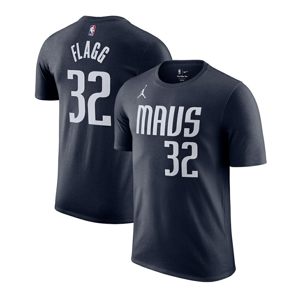 Cooper Flagg Dallas Mavericks Jordan Brand 2025 NBA Draft First Round Pick Statement Edition Name & Number T-Shirt Navy