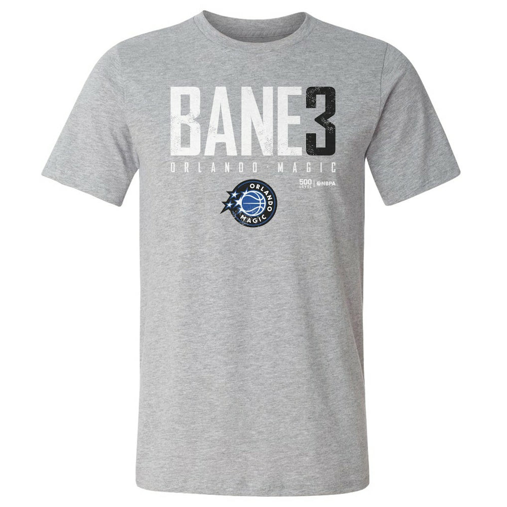 Desmond Bane Orlando Magic 500 Level Elite Name & Number T-Shirt Gray