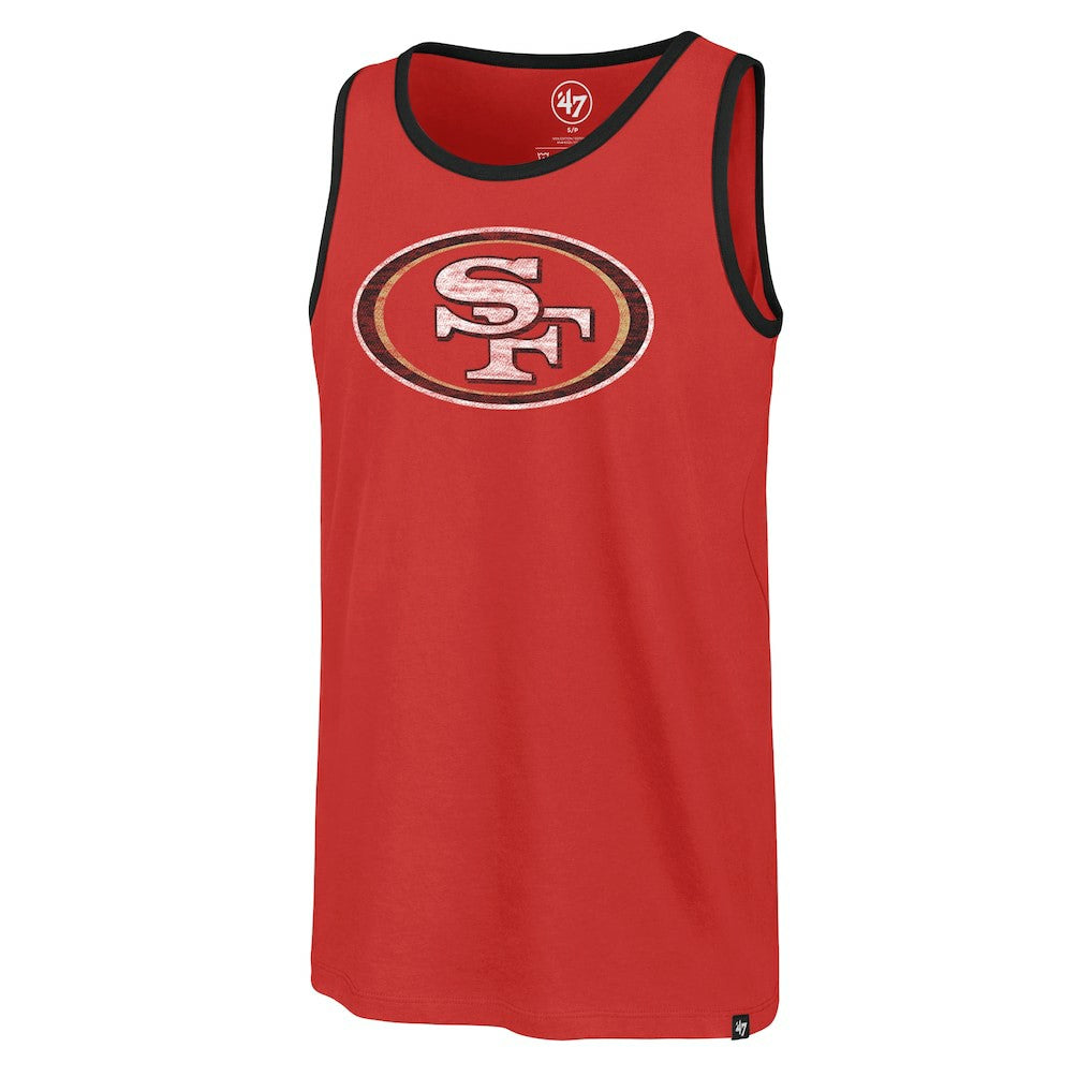 San Francisco 49ers '47 Premier Franklin Tank Top Scarlet