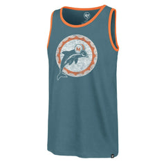 Miami Dolphins '47 Premier Franklin Tank Top Aqua