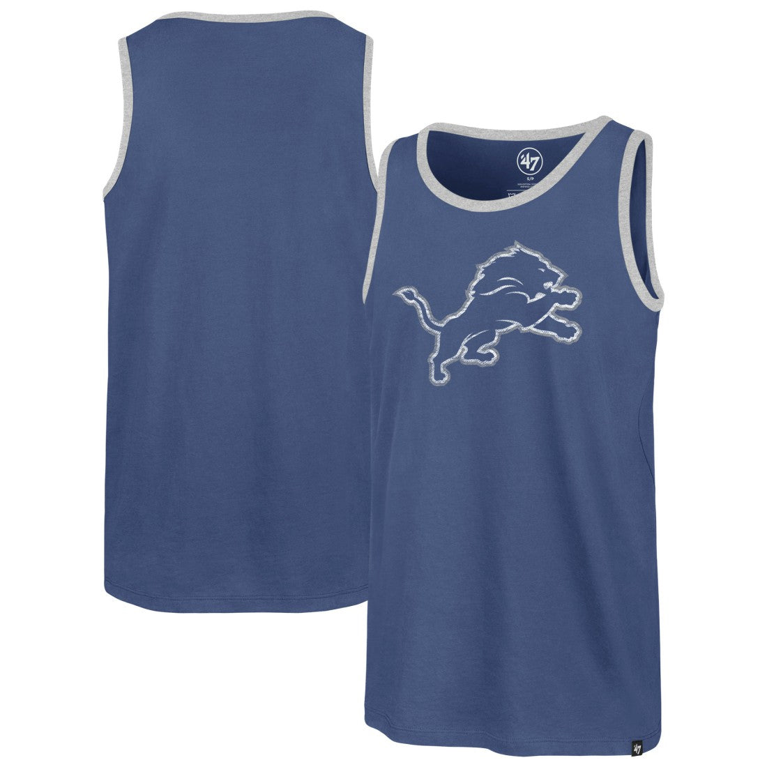 Detroit Lions '47 Premier Franklin Tank Top Blue