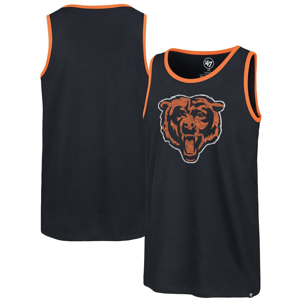 Chicago Bears '47 Premier Franklin Tank Top Navy