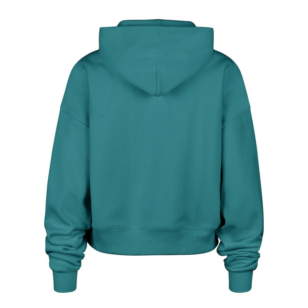 Atlanta Braves '47 Women's Contemporary Basics Anderson Foundation Hoodie - Teal Hoodies