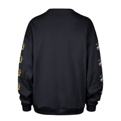Milwaukee Brewers '47 Women's Trendy Team Go Big Oversized Sweatshirt - Navy Sweatshirts