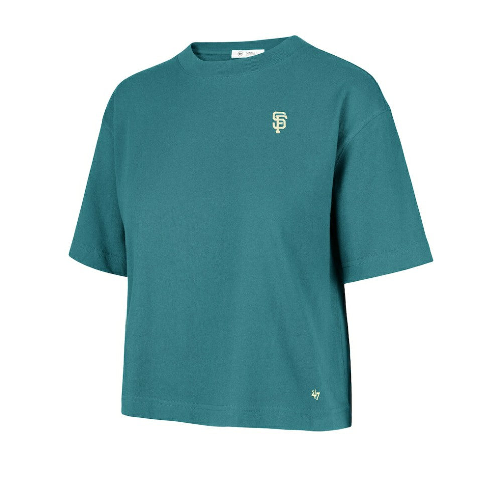 San Francisco Giants '47 Women's Contemporary Basics Leon City T-Shirt - Teal T-shirts