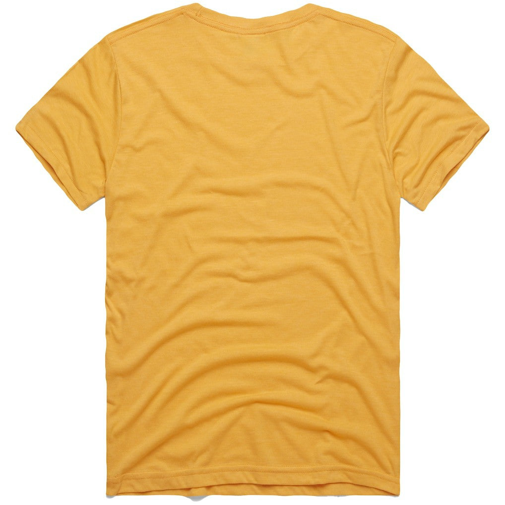 Pittsburgh Steelers Homage NFL x Grateful Dead Tri-Blend T-Shirt Gold