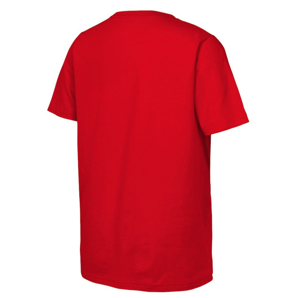 Bryce Harper Philadelphia Phillies Outerstuff Youth Triple Player Graphic T-Shirt - Red T-shirts