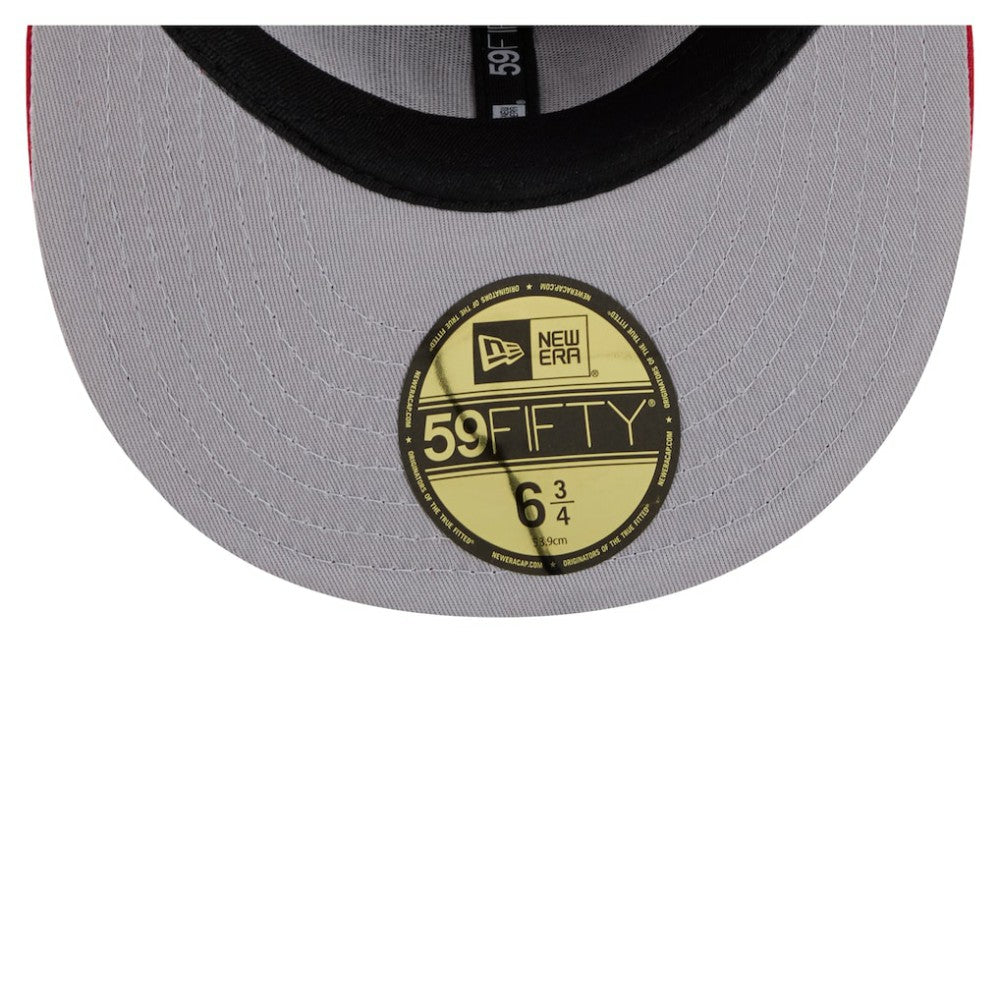 Washington Nationals New Era All Over 59FIFTY Fitted Hat - Red Hats