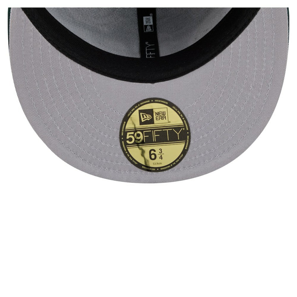 Athletics New Era All Over 59FIFTY Fitted Hat - Green Hats