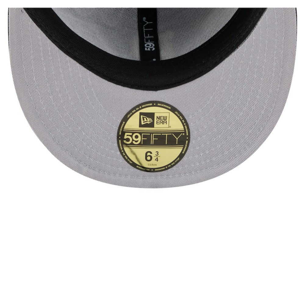 Pittsburgh Pirates New Era All Over 59FIFTY Fitted Hat - Black Hats