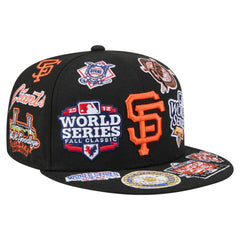 San Francisco Giants New Era All Over 59FIFTY Fitted Hat - Black Hats