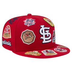 St. Louis Cardinals New Era All Over 59FIFTY Fitted Hat - Red Hats