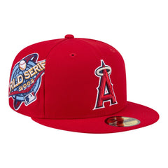 Los Angeles Angels New Era Hidden Hit 59FIFTY Fitted Hat - Red Hats