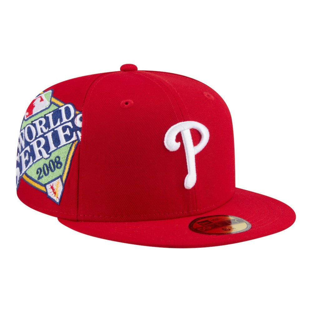 Philadelphia Phillies New Era Hidden Hit 59FIFTY Fitted Hat - Red Hats