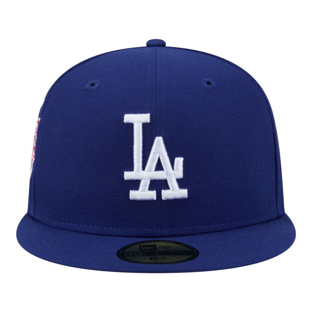 Los Angeles Dodgers New Era Hidden Hit 59FIFTY Fitted Hat - Royal Hats