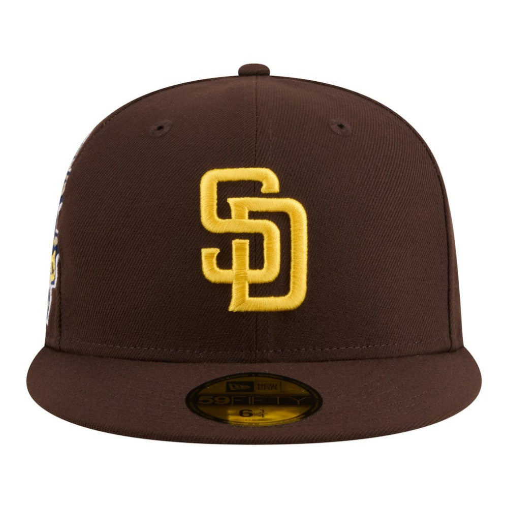 San Diego Padres New Era Hidden Hit 59FIFTY Fitted Hat - Brown Hats