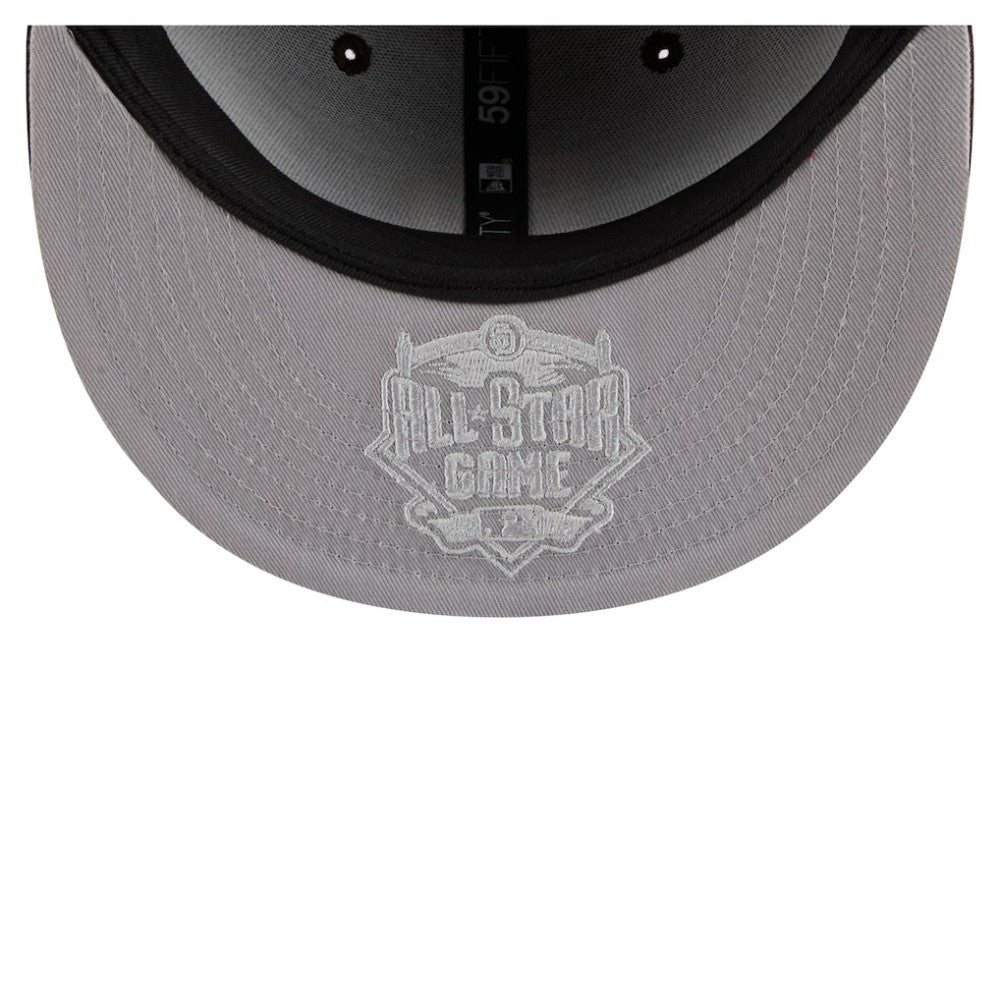 San Diego Padres New Era Hidden Hit 59FIFTY Fitted Hat - Brown Hats