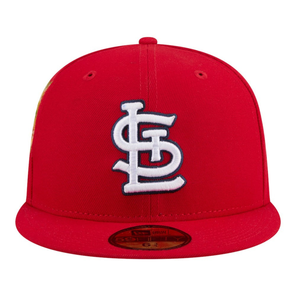 St. Louis Cardinals New Era Hidden Hit 59FIFTY Fitted Hat - Red Hats