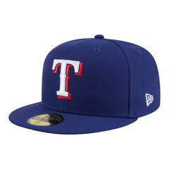 Texas Rangers New Era Hidden Hit 59FIFTY Fitted Hat - Royal Hats
