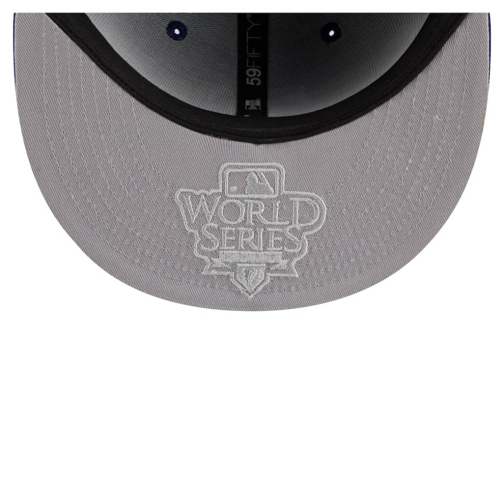Texas Rangers New Era Hidden Hit 59FIFTY Fitted Hat - Royal Hats
