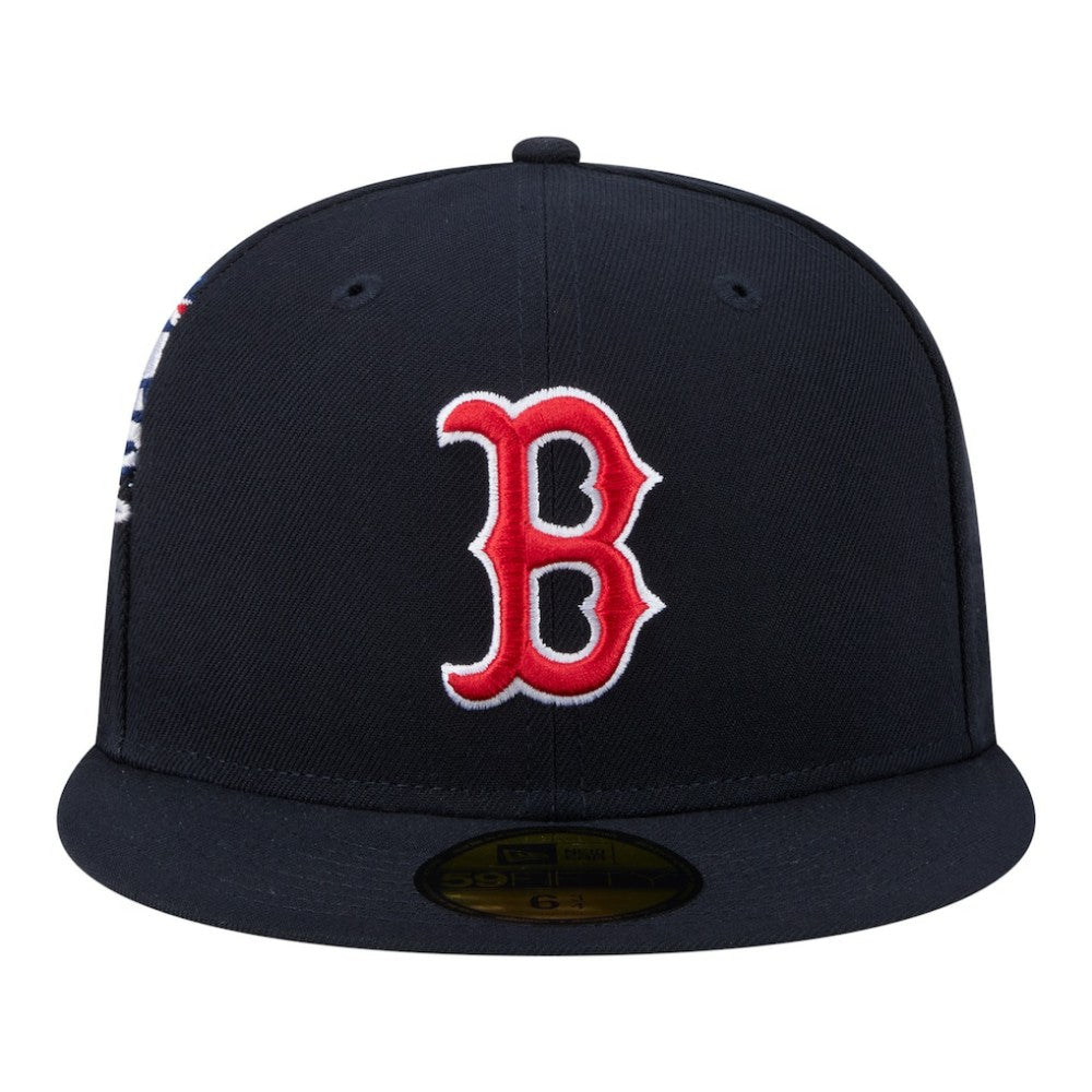 Boston Red Sox New Era Hidden Hit 59FIFTY Fitted Hat - Navy Hats