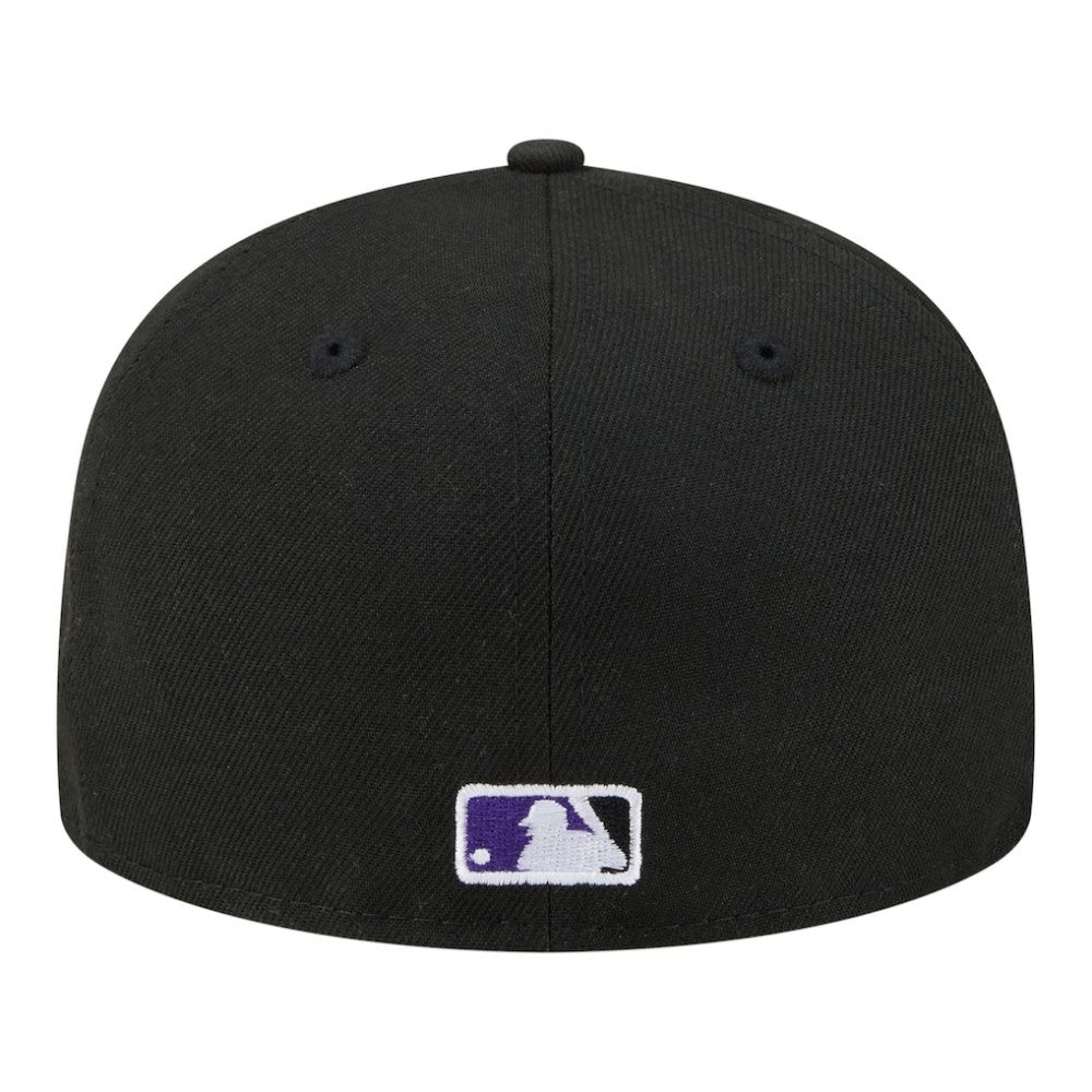 Colorado Rockies New Era Hidden Hit 59FIFTY Fitted Hat - Black Hats