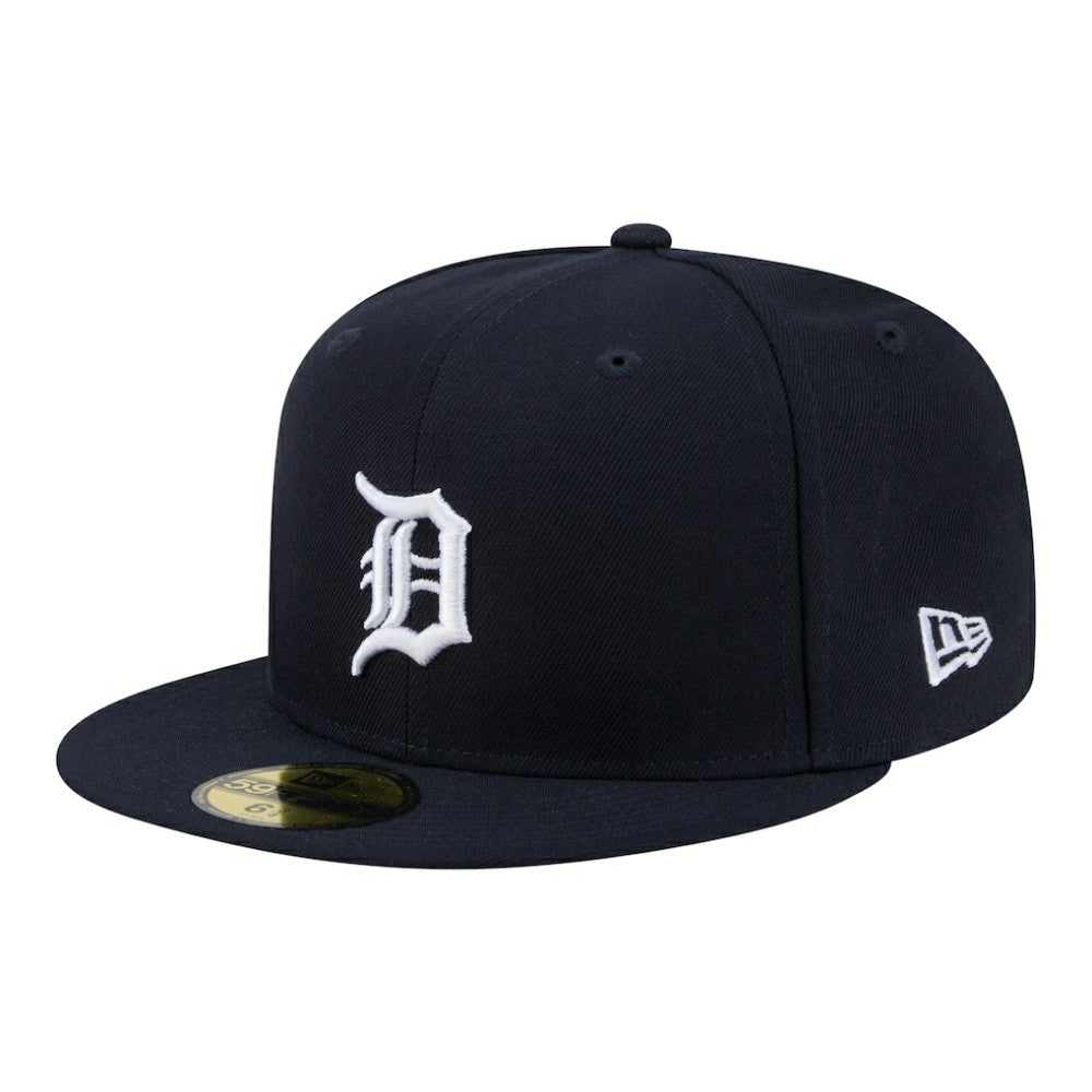 Detroit Tigers New Era Hidden Hit 59FIFTY Fitted Hat - Navy Hats