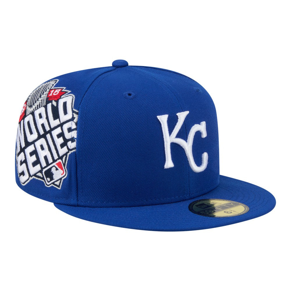 Kansas City Royals New Era Hidden Hit 59FIFTY Fitted Hat - Royal Hats