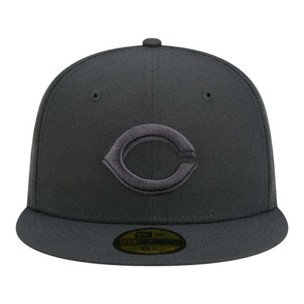 Cincinnati Reds New Era Color Pack 59FIFTY Fitted Hat - Charcoal Hats