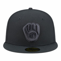 Milwaukee Brewers New Era Color Pack 59FIFTY Fitted Hat - Charcoal Hats