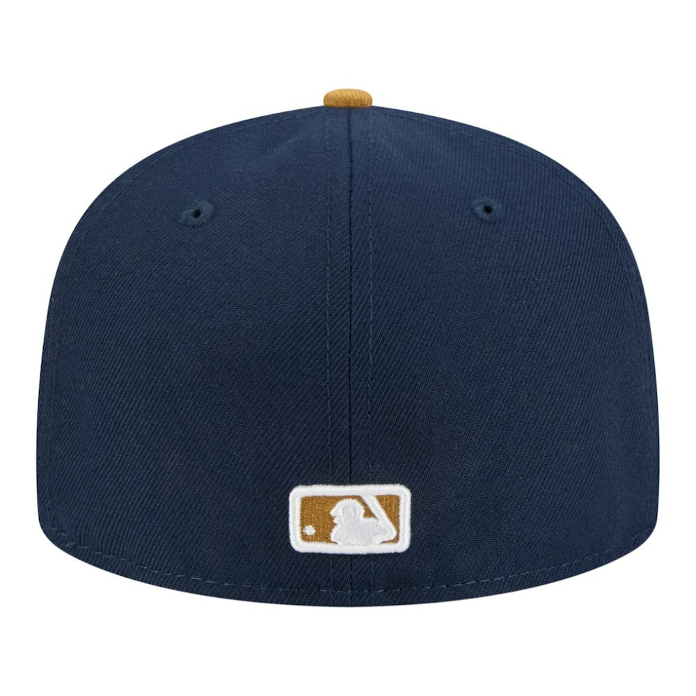 Baltimore Orioles New Era Two-Tone Color Pack 59FIFTY Fitted Hat - Navy/Khaki Hats