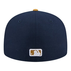 Boston Red Sox New Era Two-Tone Color Pack 59FIFTY Fitted Hat - Navy/Khaki Hats