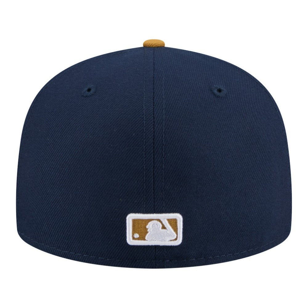 Chicago White Sox New Era Two-Tone Color Pack 59FIFTY Fitted Hat - Navy/Khaki Hats